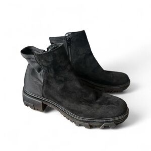 Unisa Faux Suede Ankle Boots